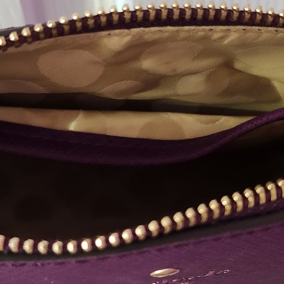 Kate Spade Mandy Cedar Street Purple Crossbody Purse - Picture 7 of 8